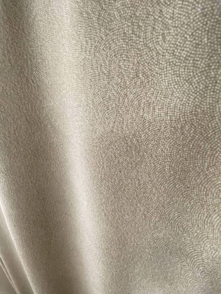 Delicate dyed pattern on Kimono (zoomed in)